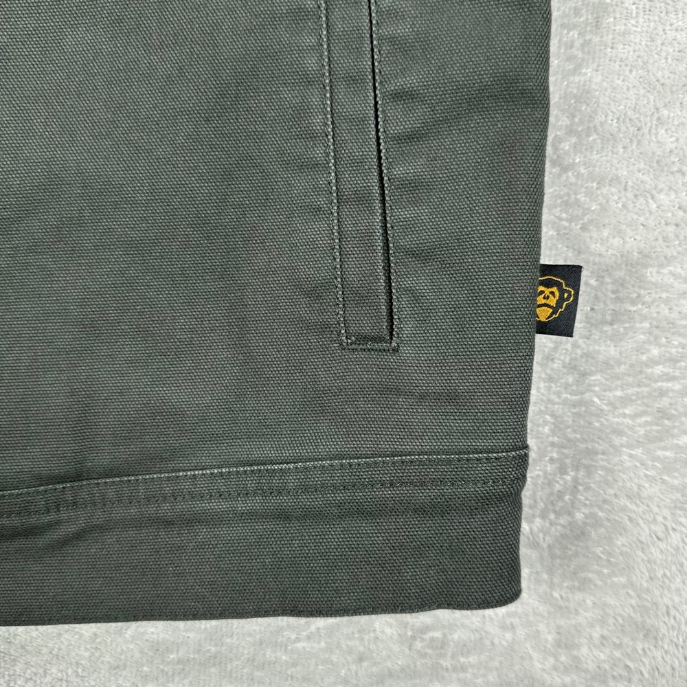 Howler Brothers Jacket Mens Medium Green Gaucho Utility Canvas Chore Outdoors - Picture 4 of 15